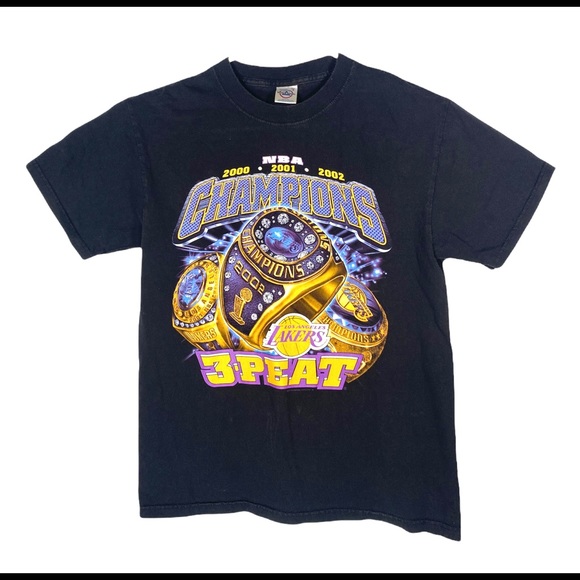 Delta Other - Los Angeles Lakers 3 Peat NBA Championship T Shirt